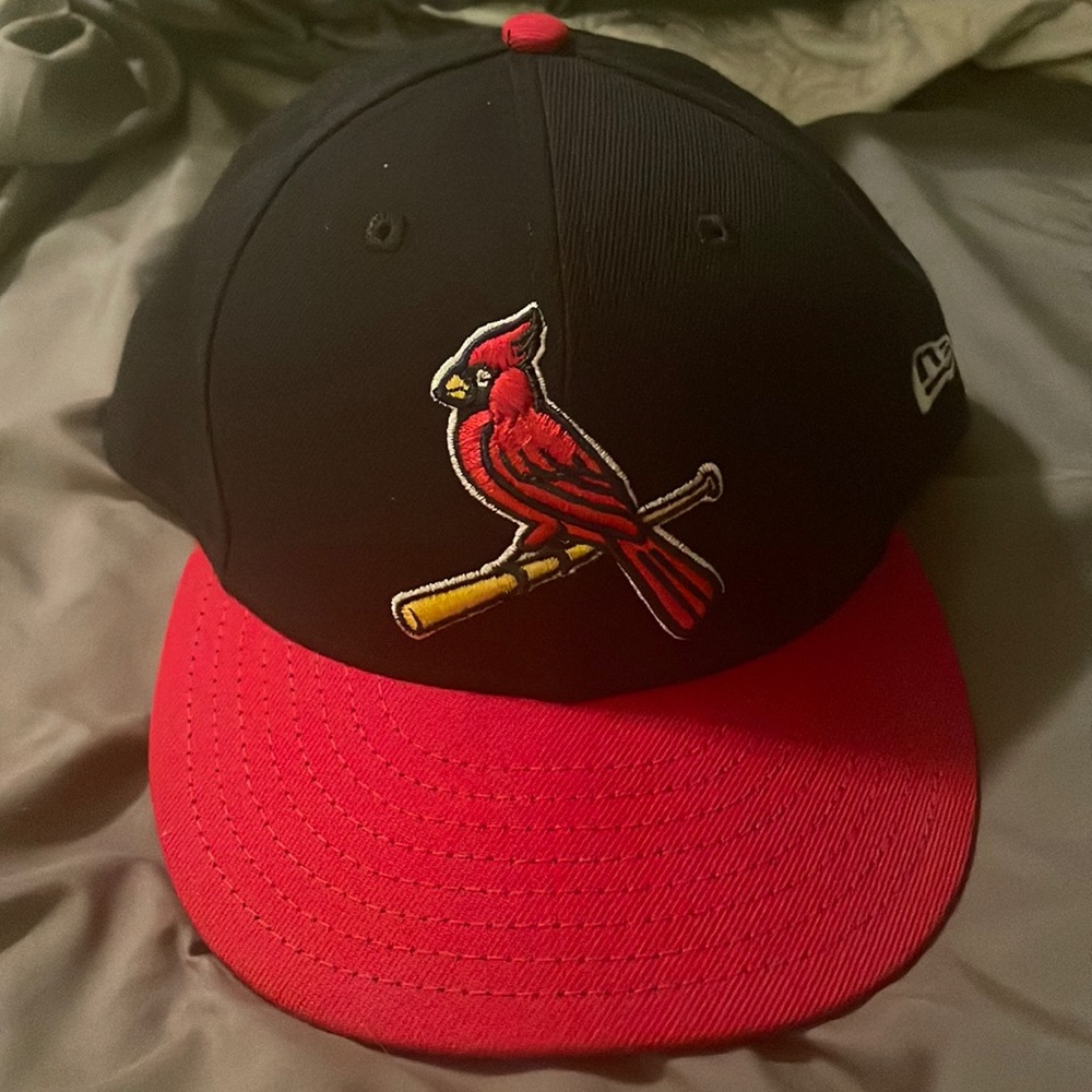 St. Louis cardinals low profile fitted baseball cap 7 1/2